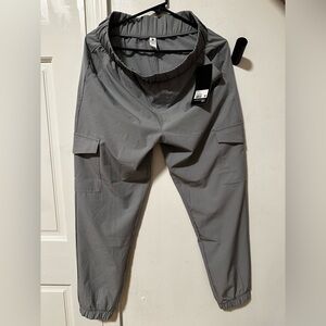 90 Degree By Reflex Women’s Grey Cargo Pants